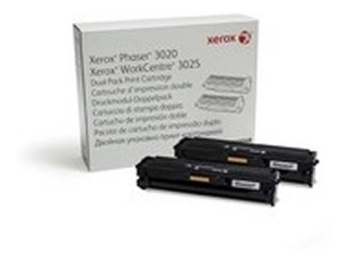 Toner Xerox 106r03048 Dual Pack Negro Wc3020 /3025 3000 Pag