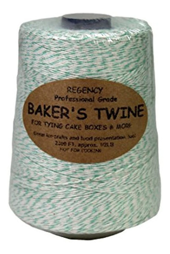 Regency Wraps Bakers Twine 05 Greenwhite