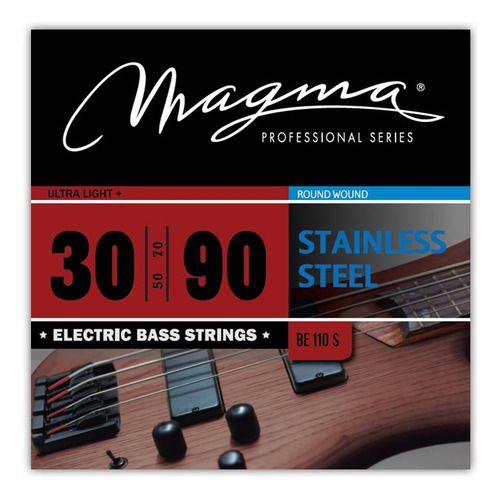 Encordado Magma Bajo Stainless Steel 30-90 U.light+ Be110s