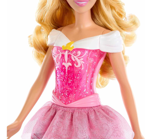 Muñeca De Princesa Aurora De Disney Con Ropa Brillante