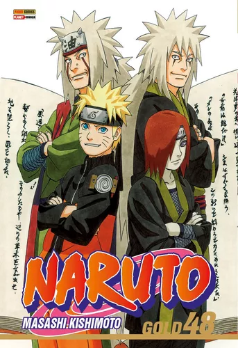 Naruto Gold Vol. 48, de Kishimoto, Masashi. Editora Panini Brasil LTDA,  capa mole em português, 2022