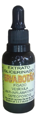 Extrato Glicerinado De Erva Botão 30 Ml (eclipta Alba)