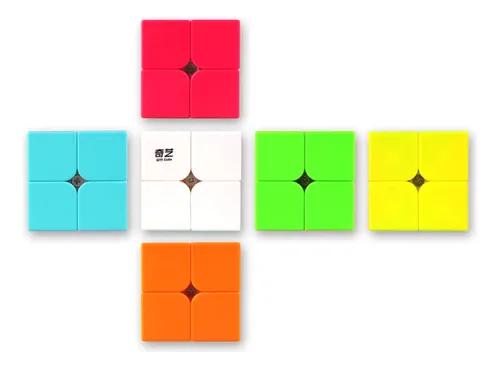 Rompecabezas De Cubo De Velocidad 2x2 2x2 X2 Cubo Mágico R.