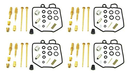 4 X Carburetor Carb Repair Rebuild Kit Ajuste Para 80-83 Cb9