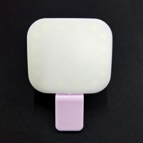 3 Luz Para Selfies, Anillo De Luz Con Clip Para Violeta