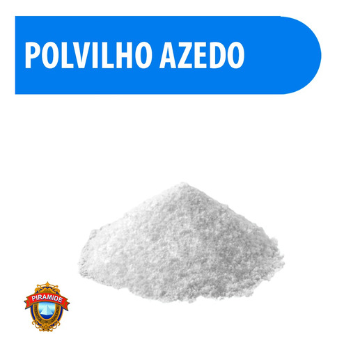 Polvilho Azedo 100% Puro 250g Pirâmide - Qualidade Premium