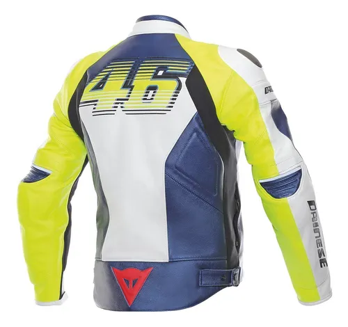 Campera Dainese D1 Pelle Cuero Moto Valentino Rossi Vr46