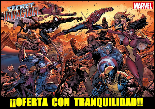 Invasion Secreta: Historia Completa. Panini Comics. 2008. (Usado)