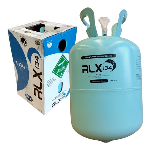 Botija De Gás Fluído Refrigerante R134a Rlx 13,6kg