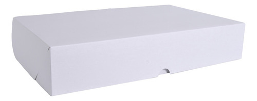 Caixa De Presente Branca R1 22x15,5x5 Com 100 Unidades