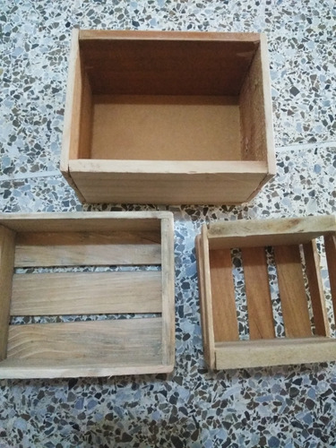 Cajitas De Madera