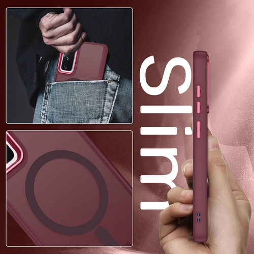 Duedue Funda Magnetica Antigolpes P/ Samsung Galaxy S20 Fe
