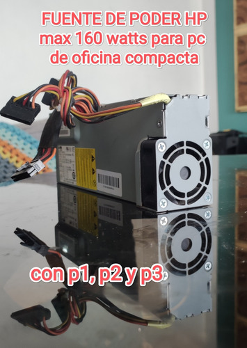 Fuente Poder Hp Para Pcs Compactas 