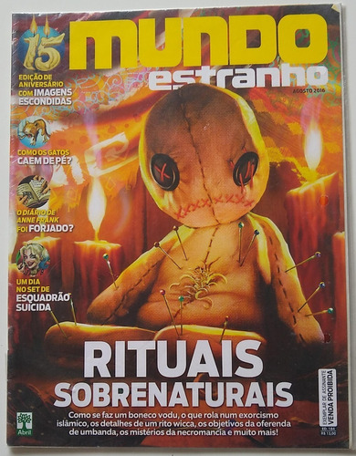 Revista Mundo Estranho 184 Rituais Sobrenaturais