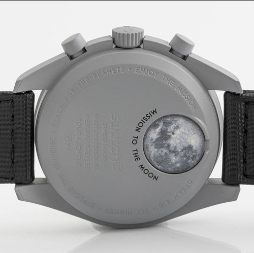 Relogio Mission Tothe Moon Swatch Omega