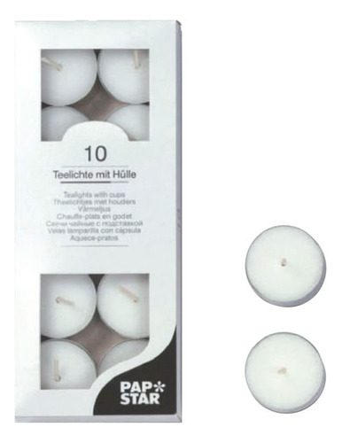 Pack X10 Velas Decorativas Mechero Universo Binario