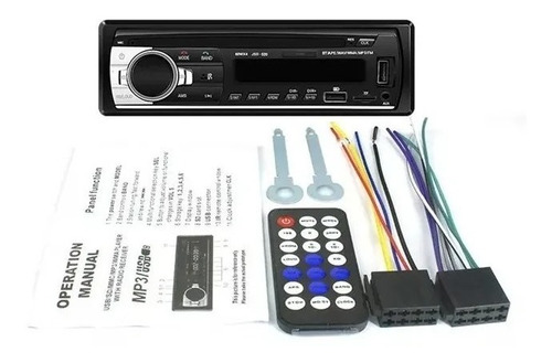 Reproductor Para Carro 1 Din Bluetooth Usb Micro Usb