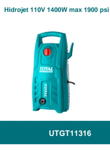 Hidrojet Marca Total 1400w 1900psi 