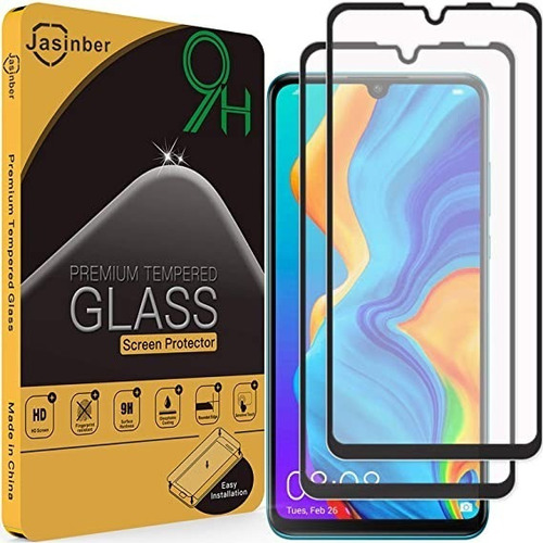 Mica De Vidrio De Cristal Templado Para Huawei P30, 2 Piezas