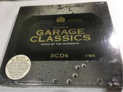Garage Classics Mixed By The Wideboys 3 Cds 72 Tracks 