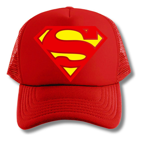 Gorra Trucker Superman Heroes Serie Red 