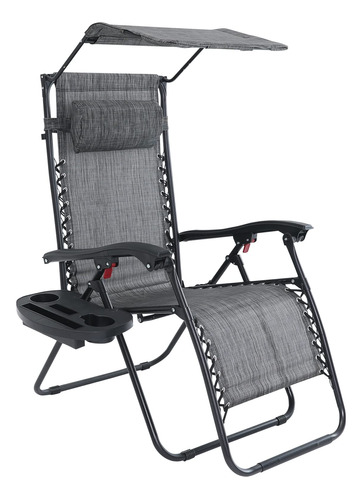 Abccanopy Zero Gravity - Silla De Patio Reclinable Plegable