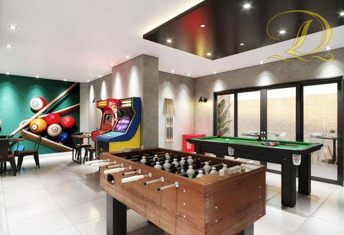Imagem 13 de 24 de Cobertura Com 4 Dormitórios À Venda, 218 M² Por R$ 1.640.250 - Guilhermina - Praia Grande/sp - Co0068