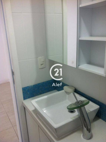 Imagem 17 de 30 de Apartamento Com 1 Dormitório Em Edificio Com Todo Lazer - Ap1952