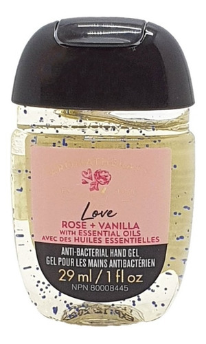 Gel Antibacterial Bath & Body Works Aromatherapy Rosevanilla