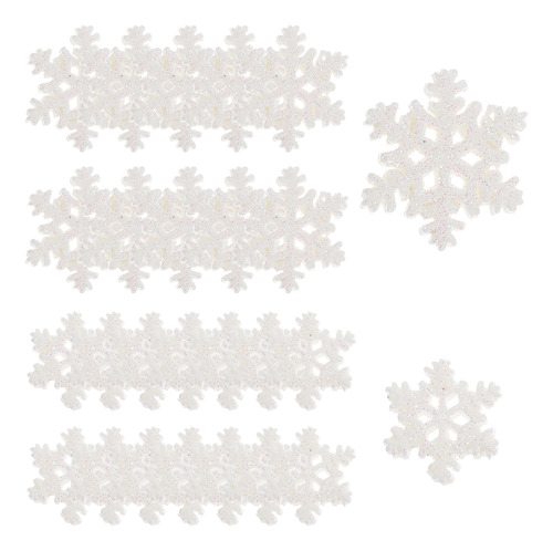 Micropaisaje Con Forma De Copo De Nieve, 100 Unidades, Diseñ