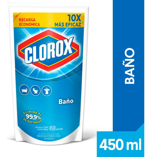 Limpiador De Baño Clorox 450 Ml