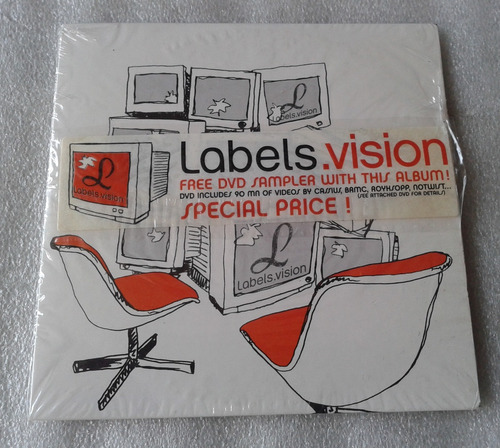 Dvd Labels Vision (cassius,air, Coparch,clinic, Buscemi )