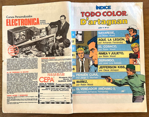 Revista Dartagnan Todo Color Nro; 27 Completa Leer (Usado)