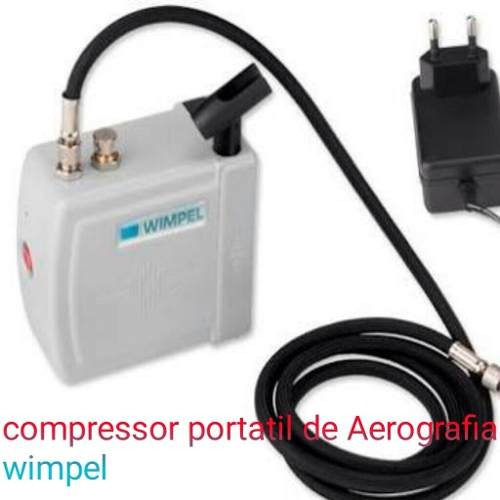 Kit Compressor Wimpel Comp-3 + Mini Filtro Wimpel P/aerograf