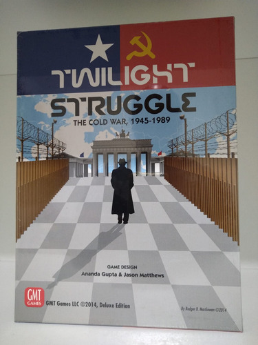 Twilight Struggle Deluxe Edition - Inglês - Lacrado