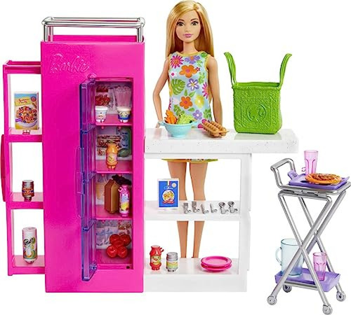 Barbie Doll And Ultimate Pantry Playset, Complemento De Coc