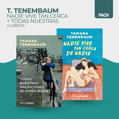 Nadie Vive Tan Cerca + Todas Nuestras Maldiciones - 2 Libros