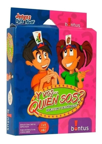 Imagen 2 de 2 de Juegos Para Llevar Bontus Cartas Viaje Juego De Mesa Juegos Y Vos.. Quien Sos?