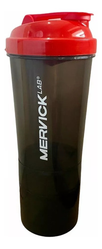 Big Shaker 600 Ml Mervick Lab Vaso Batidor Tri Cuerpo