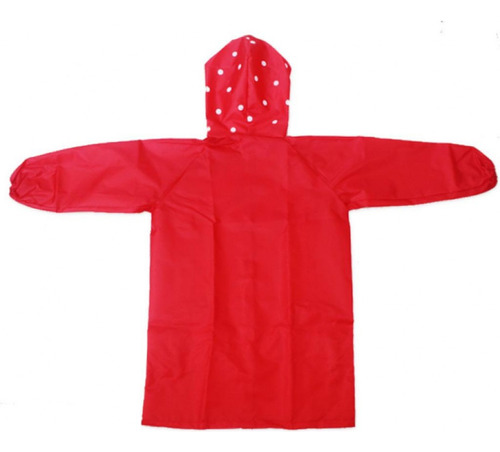 Impermeable Para Niños Rojo