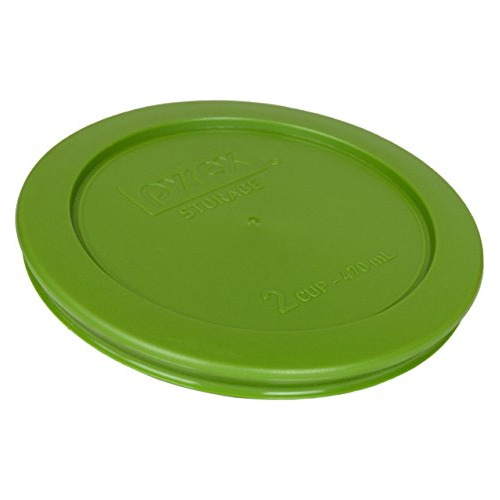 Pyrex (1) Tapa Verde De 7402 Piezas Y (1) Tapa Verde Para Cé