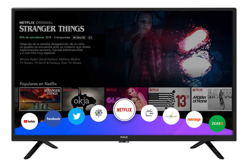 Smart Tv Rca 39 Hd X39sm Hdmi Usb Netflix Youtube