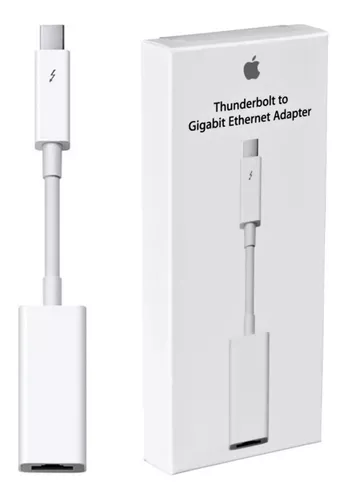 Herméticamente población Semejanza Adaptador Thunderbolt A Gigabit Ethernet - Apple Original