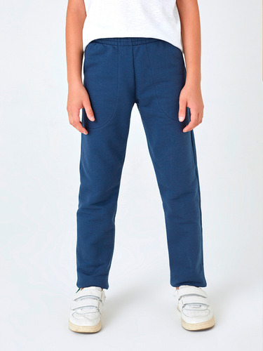 Pantalón Deportivo Infantil Unissex Con Felpa - E50h