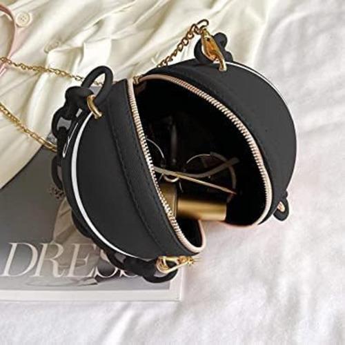 Bolsa mariconera Bioworld basquet color negro