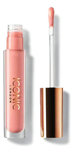Gloss Iconic London Lip Plumping Gloss Color Nude pink