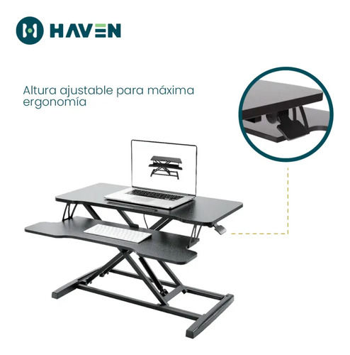 Organizador Para Mesa De Escritorio Elevable Haven D102