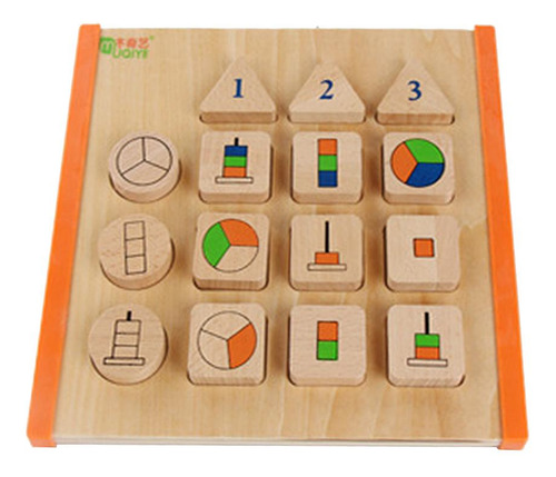 Número Geometría Bloque Educación Puzzle Juguetes De