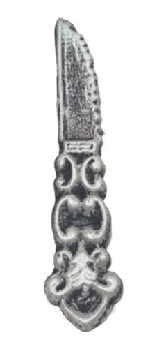 Molde De Silicona Porcelana Fria Reposteria Cuchillo 8cm