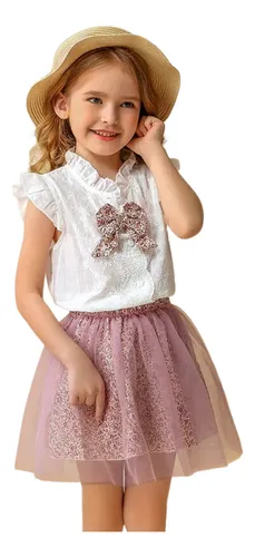 Vestido De Fiesta, Para Niña De 7 Ninos | MercadoLibre 📦